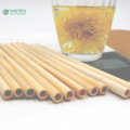 100% Eco Friendly Bamboo Straws Disposable Use For Drinking Hot and Cold Drink